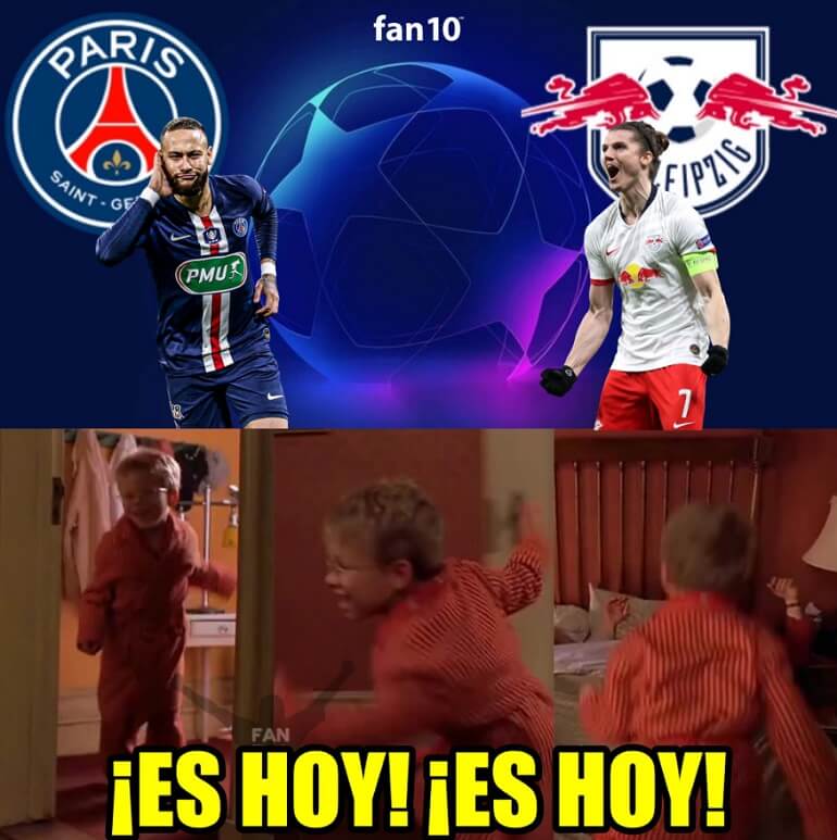 Memes Leipzig-PSG Semifinales Champions 2020 Memes Leipzig-PSG Semifinales Champions 2020
