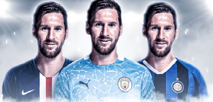 Los posibles destinos de Messi PSG, Manchester CIty, Inter Los posibles destinos de Messi PSG, Manchester CIty, Inter