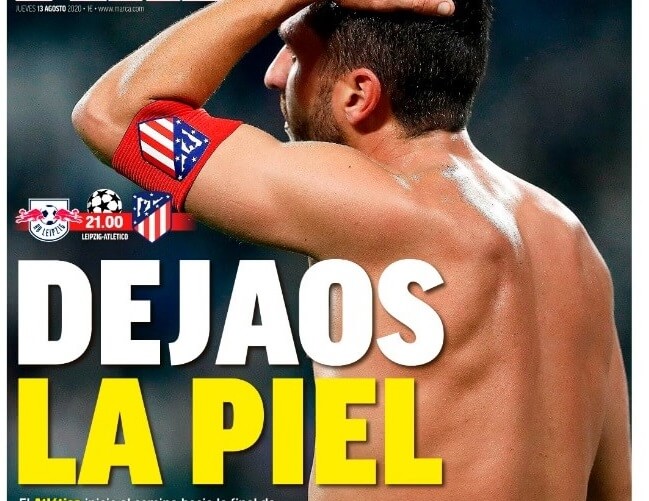 Portadas Diarios Deportivos Jueves 13/08/2020 Portadas Diarios Deportivos Jueves 13/08/2020