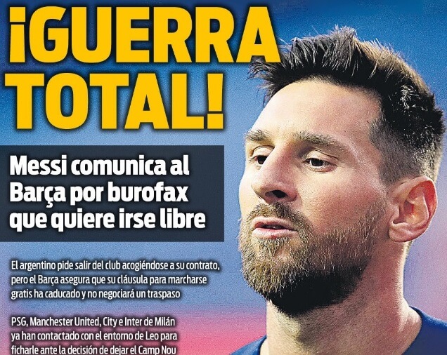 Portadas Diarios Deportivos Miércoles 26/08/2020 Portadas Diarios Deportivos Miércoles 26/08/2020