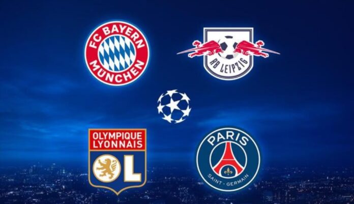 Semifinales Champions League: Leipzig-PSG y Bayern-Lyon Semifinales Champions League: Leipzig-PSG y Bayern-Lyon