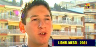 Entrevista inédita a Leo Messi con 14 años en 2001 Entrevista inédita a Leo Messi con 14 años