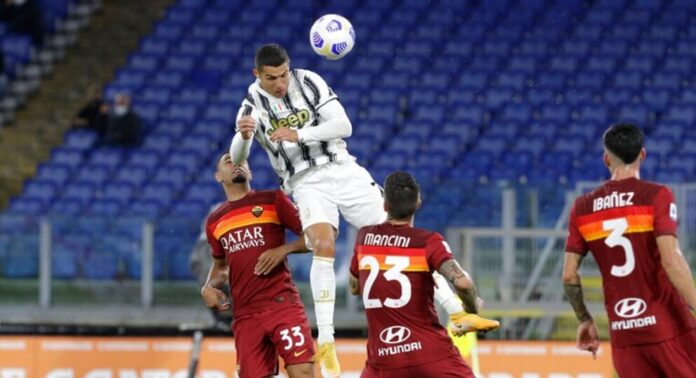 Doblete de Cristiano para rescatar un empate ante la Roma