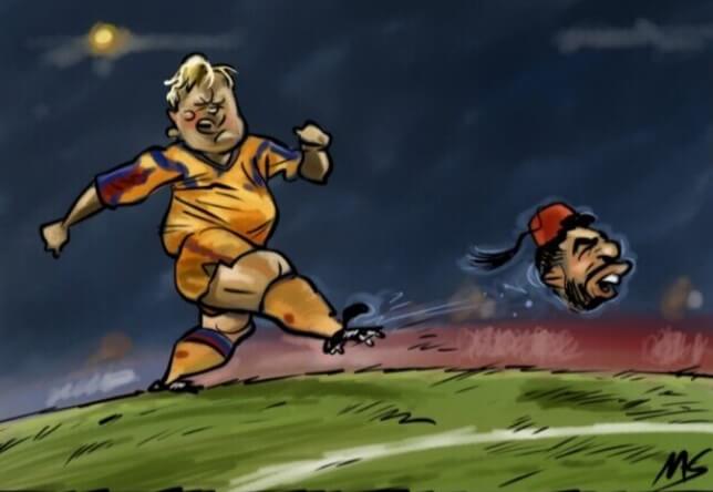 Memes Barcelona-Villarreal 2020