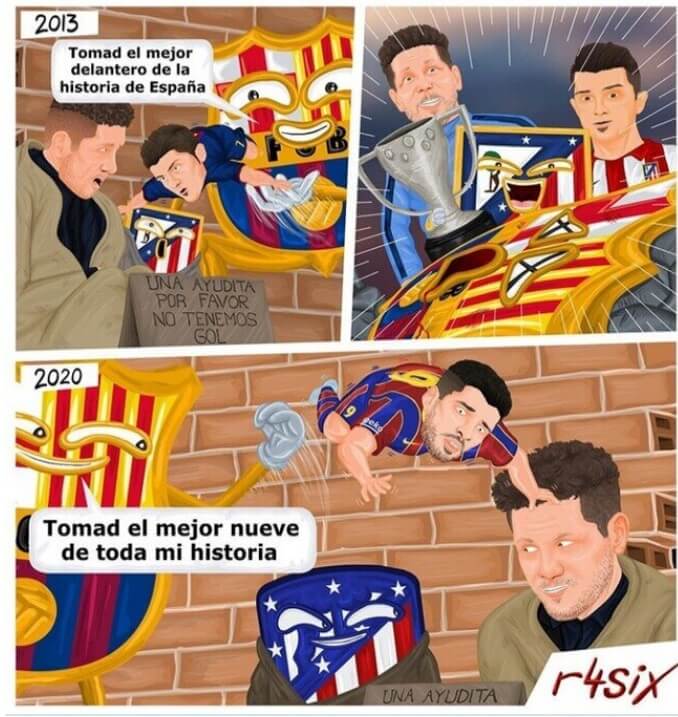 Memes Barcelona-Villarreal 2020