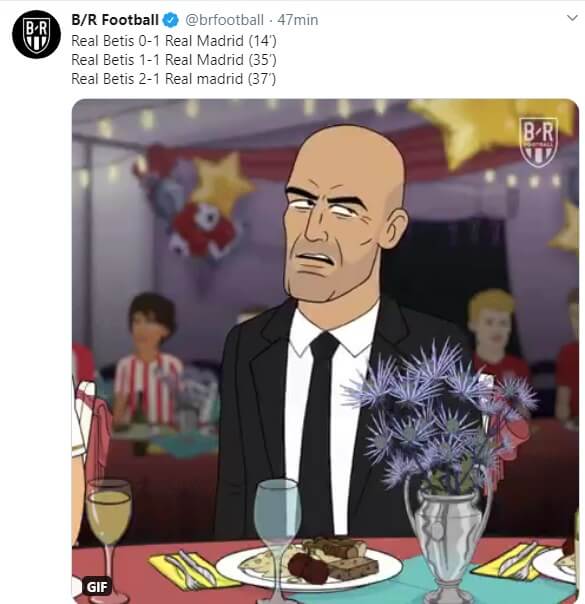 Memes Betis-Real Madrid 2020