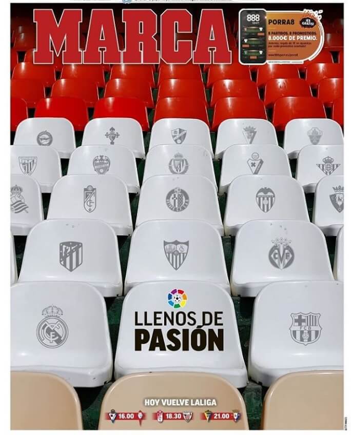 Portadas Diarios Deportivos Sábado 12/09/2020 