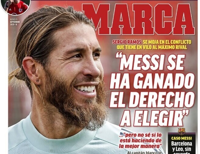 Portadas Diarios Deportivos Viernes 03/09/2020 Portadas Diarios Deportivos Viernes 03/09/2020