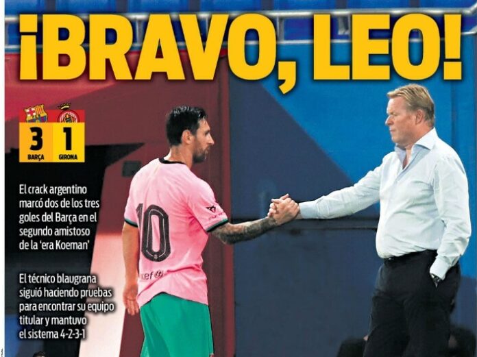 Portadas Diarios Deportivos Jueves 17/09/2020 Portadas Diarios Deportivos Jueves 17/09/2020
