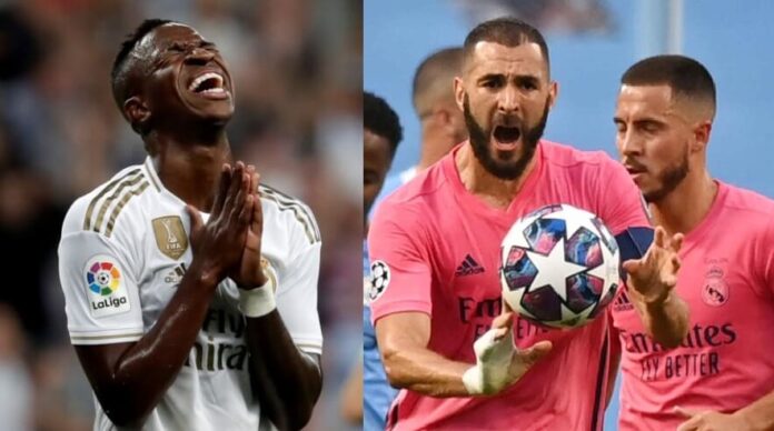 Benzema critica a Vinicius: "Juega contra nosotros"