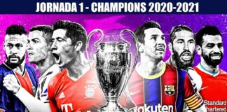 Partidos Jornada 1 Champions League 2020-21 | Horarios y TV Partidos Jornada 1 Champions League 2020-21