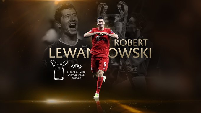 Robert Lewandowski UEFA Best Player 2020 Robert Lewandowski UEFA Best Player 2020
