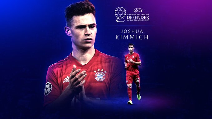 Joshua Kimmich Mejor Defensor del 2019-2020 Joshua Kimmich Mejor Defensor del 2019-2020