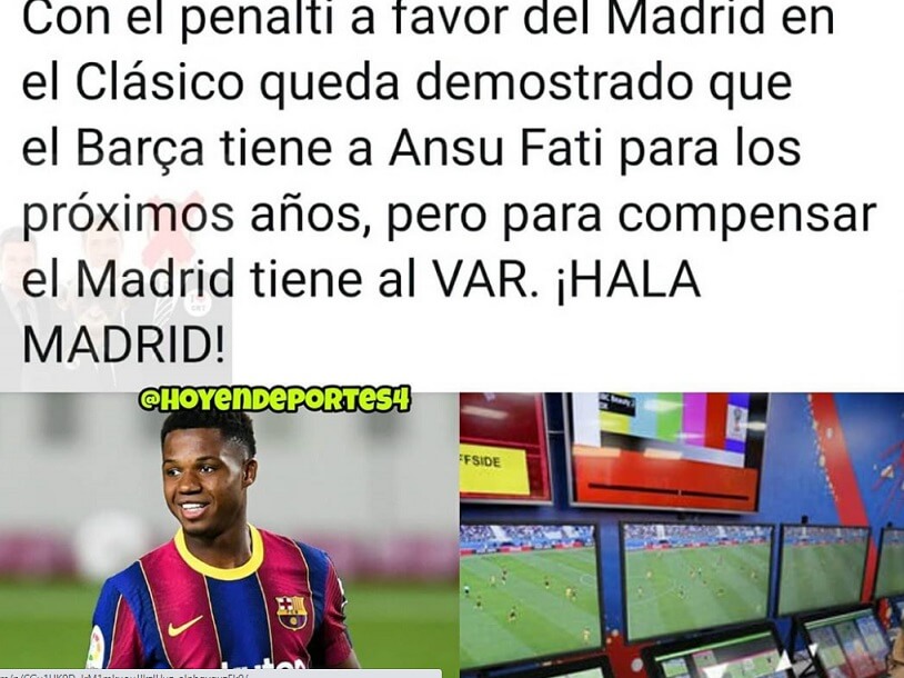 Memes Barcelona-Real Madrid | El Clásico 2020