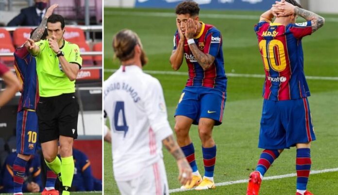 El Barcelonismo indignado por el arbitraje del Clásico El Barcelonismo indignado por el arbitraje del Clásico