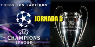 Partidos Jornada 5 Champions League 2020-21 | Horarios y TV Partidos Jornada 5 Champions League 2020-21 | Horarios y TV