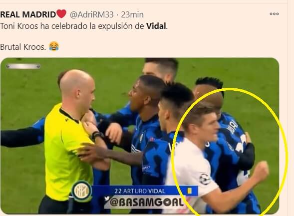 Memes Inter-Real Madrid Champions 2020