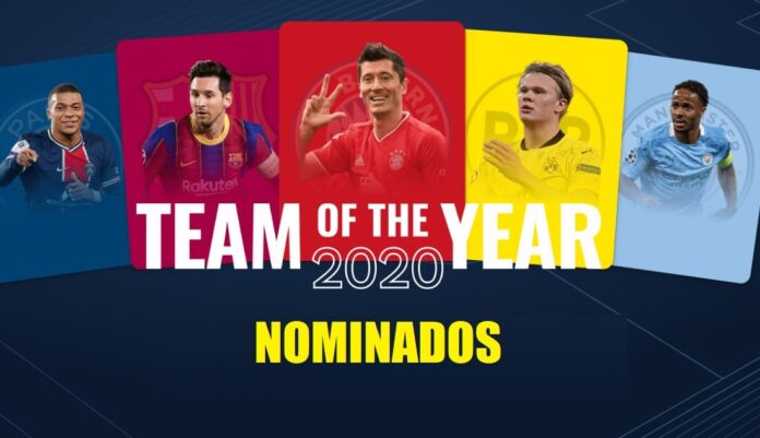 Nominados Once Ideal UEFA 2020 | TOTY -Team of the Year Nominados Once Ideal UEFA 2020 | TOTY -Team of the Year