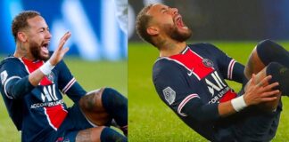 Tremenda lesión de Neymar: se fue llorando en camilla Tremenda lesión de Neymar: se fue llorando en camilla
