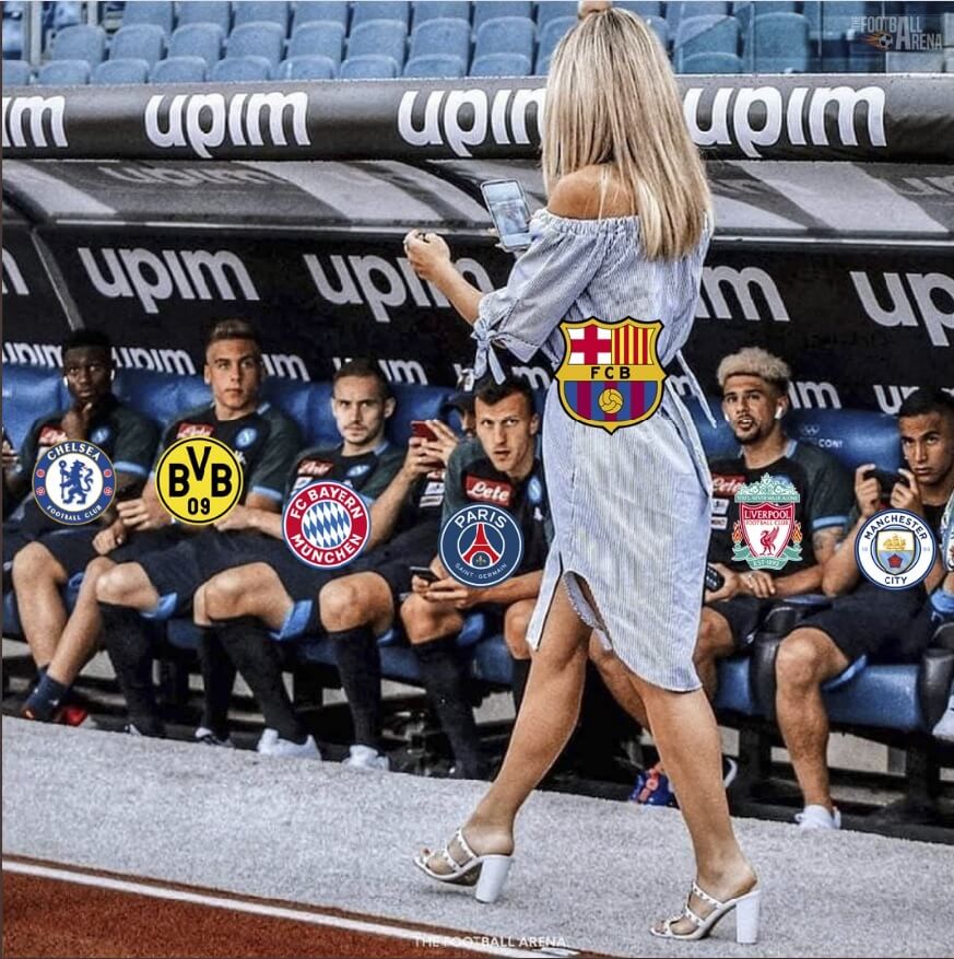 Memes Sorteo Octavos Champions 2020