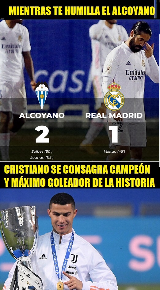Memes Alcoyano-Real Madrid Copa del Rey