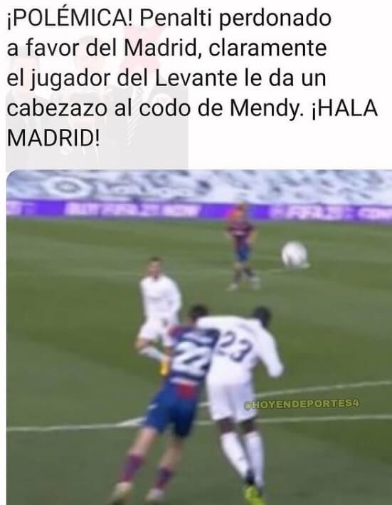 Memes Real Madrid-Levante 2021