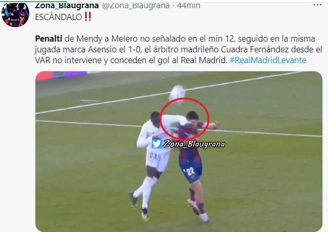 Memes Real Madrid-Levante 2021