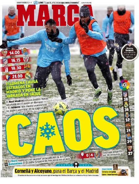 Portadas Diarios Deportivos Sábado 9/1/2021 Portadas Diarios Deportivos Sábado 9/1/2021