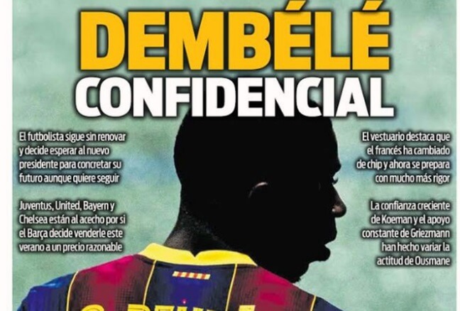 Portadas Diarios Deportivos Sábado 23/1/2021 Portadas Diarios Deportivos Sábado 23/1/2021