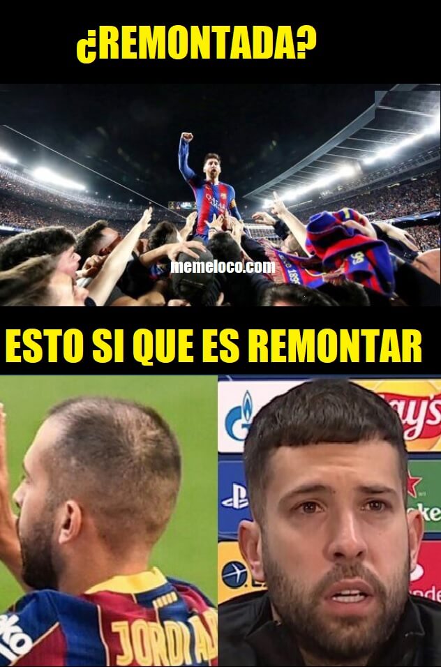 Memes Barcelona-PSG Champions 2021