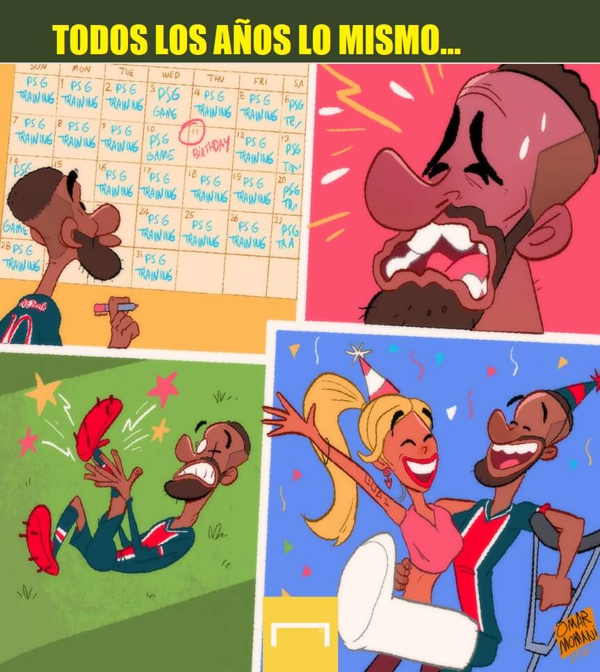 Memes Barcelona-PSG Champions 2021