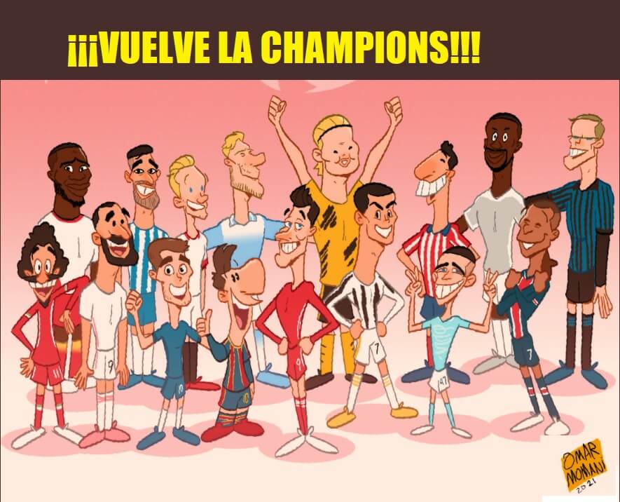 Memes Barcelona-PSG Champions 2021