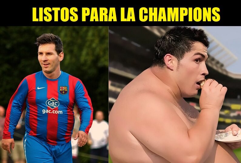 Memes Barcelona-PSG Champions 2021