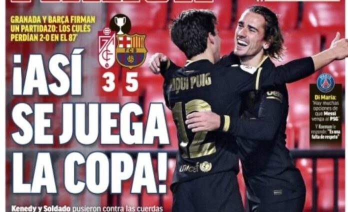 Portadas Diarios Deportivos Jueves 4/2/2021 Portadas Diarios Deportivos Jueves 4/2/2021