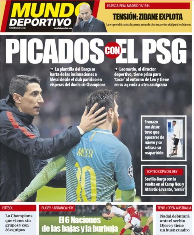 Portadas Diarios Deportivos Sábado 6/2/2021 Portadas Diarios Deportivos Sábado 6/2/2021