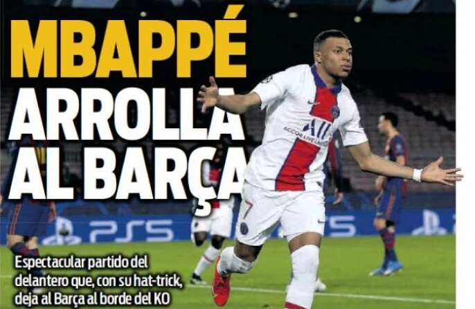 Portadas Diarios Deportivos Miércoles 17/2/2021 Portadas Diarios Deportivos Miércoles 17/2/2021