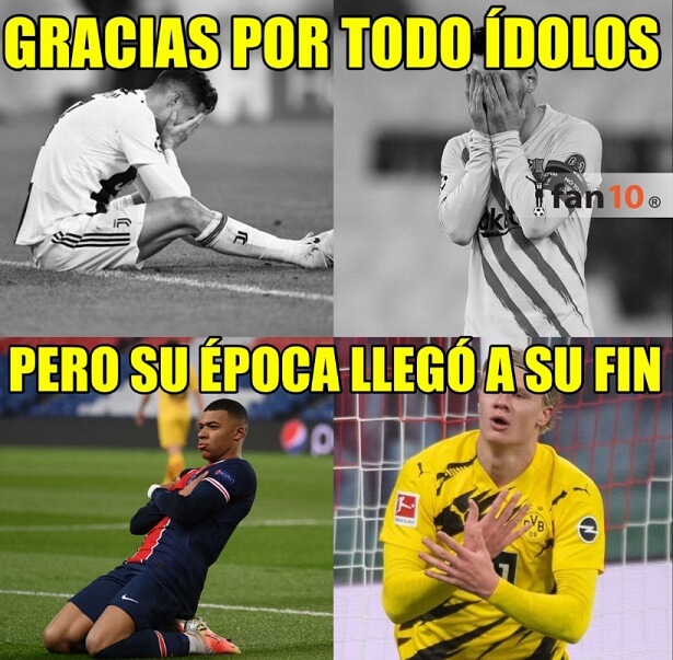 Memes PSG-Barcelona Champions 2021 