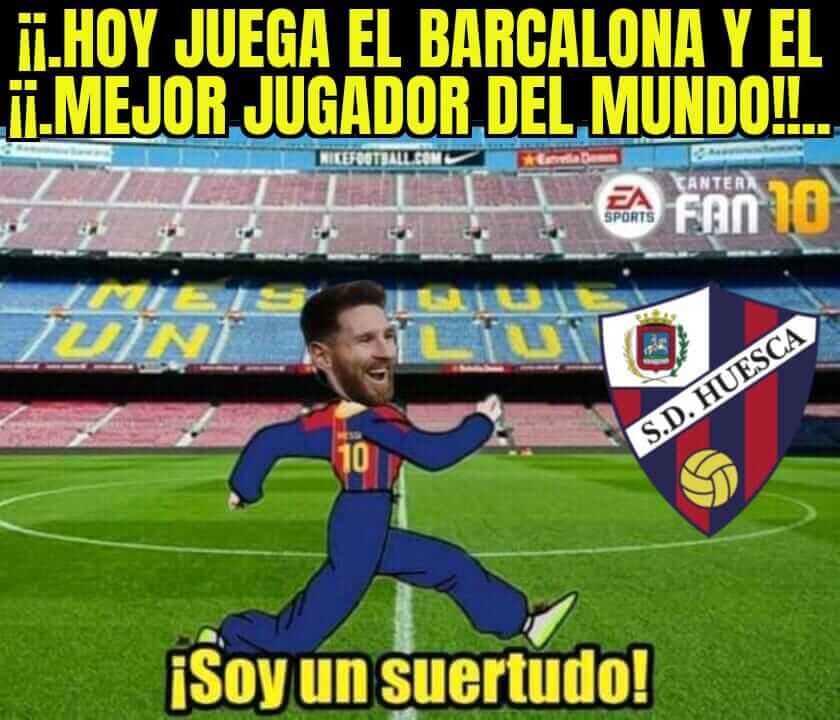 Memes Barcelona-Huesca 2021 Memes Barcelona-Huesca 2021