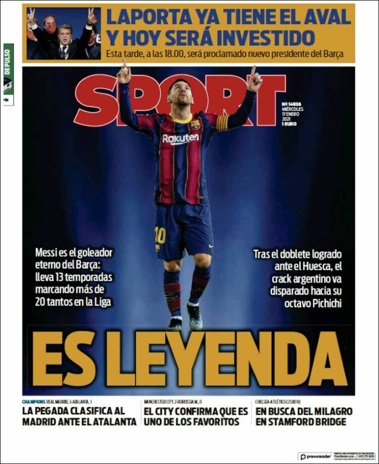 Portadas Diarios Deportivos Miércoles 17/3/2021 Portadas Diarios Deportivos Miércoles 17/3/2021