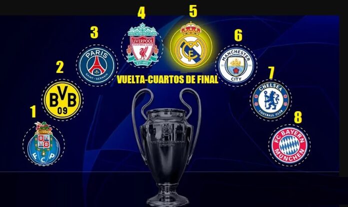 Partidos Cuartos Champions 2021 Vuelta | Horarios y TV Partidos Cuartos Champions 2021 Vuelta | Horarios y TV