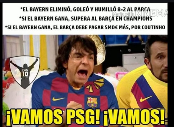 Memes Bayern Munich-PSG Champions 2021
