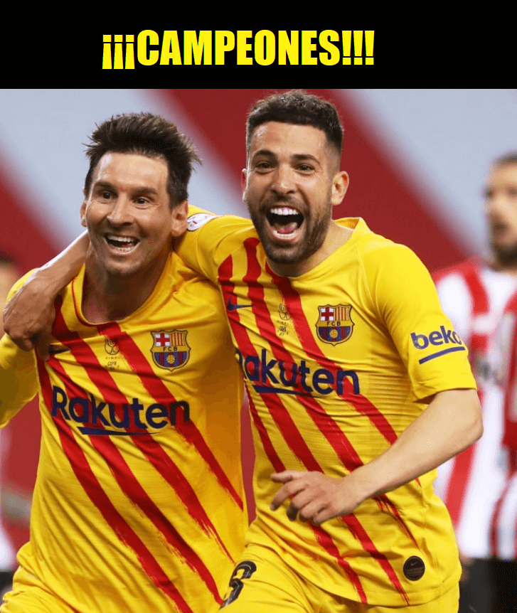 Memes Athletic-Barcelona Final Copa del Rey 2021