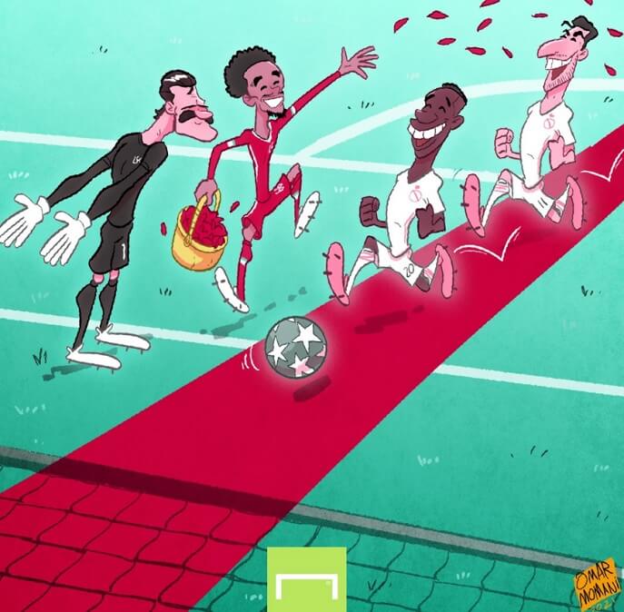 Memes Real Madrid-Liverpool Champions 2021