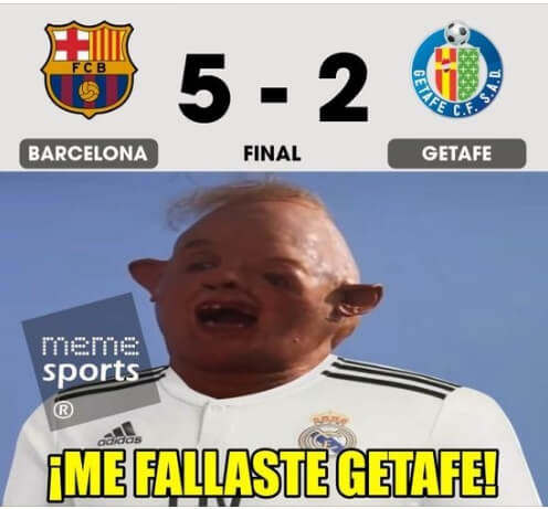 Memes Barcelona-Getafe 2021