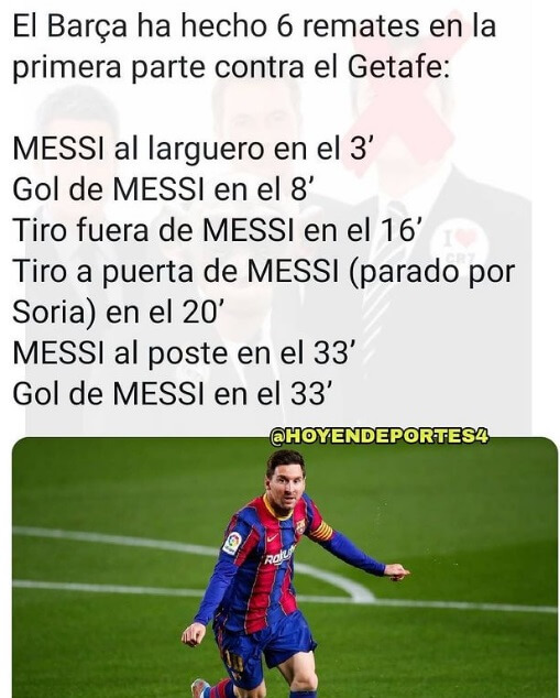 Memes Barcelona-Getafe 2021 