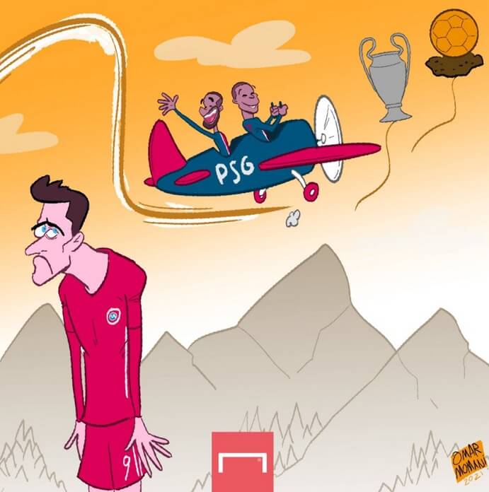 Memes PSG-Bayern Munich Champions 2021 