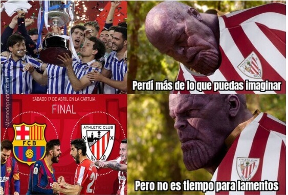 Memes Athletic-Barcelona Final Copa del Rey 2021