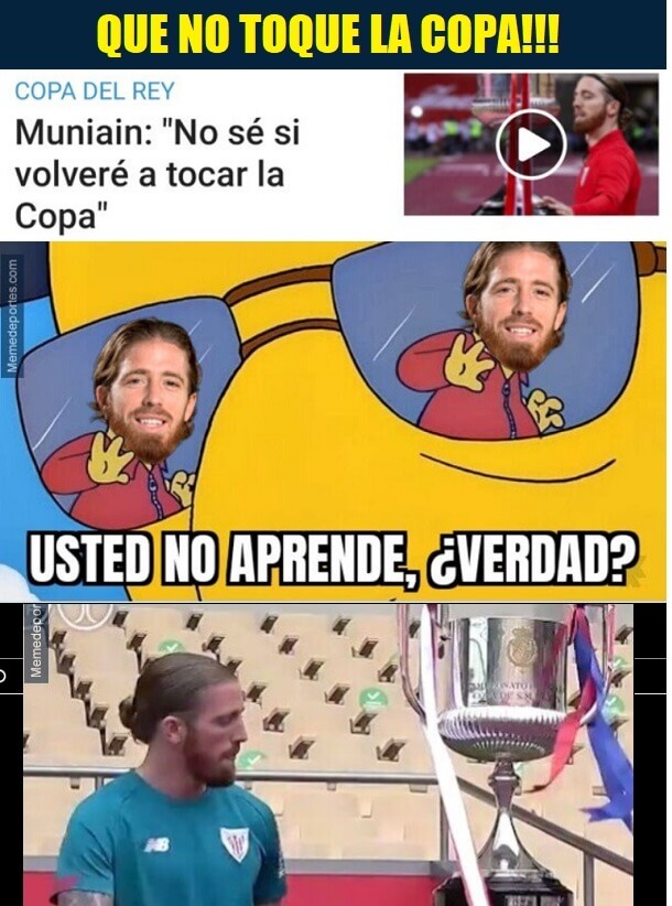 Memes Athletic-Barcelona Final Copa del Rey 2021