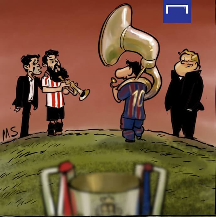 Memes Athletic-Barcelona Final Copa del Rey 2021
