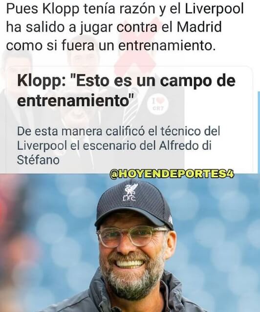 Memes Real Madrid-Liverpool Champions 2021